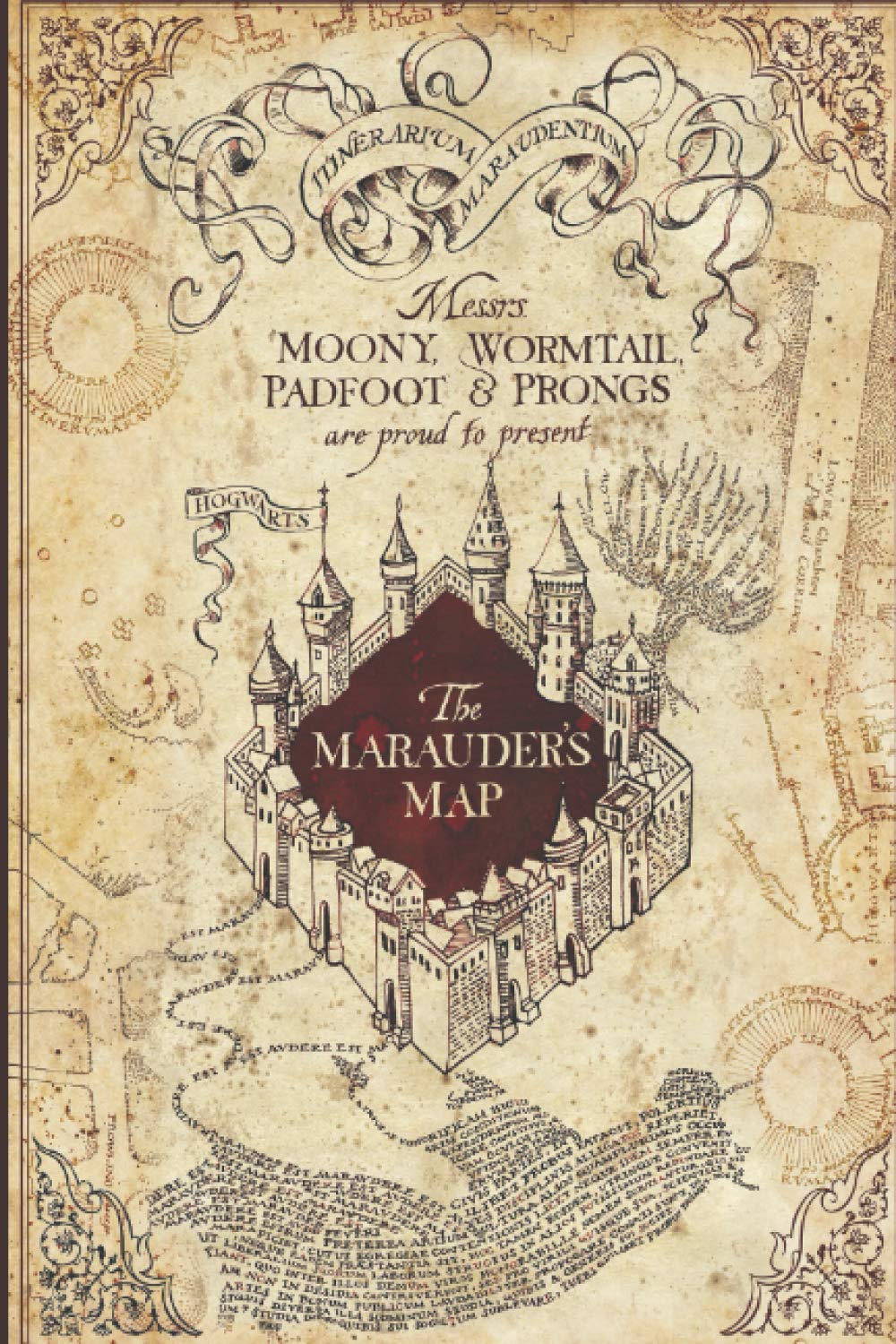 Amazon | Marauders Map Hogwarts . | Art, Nothiel | Literary
